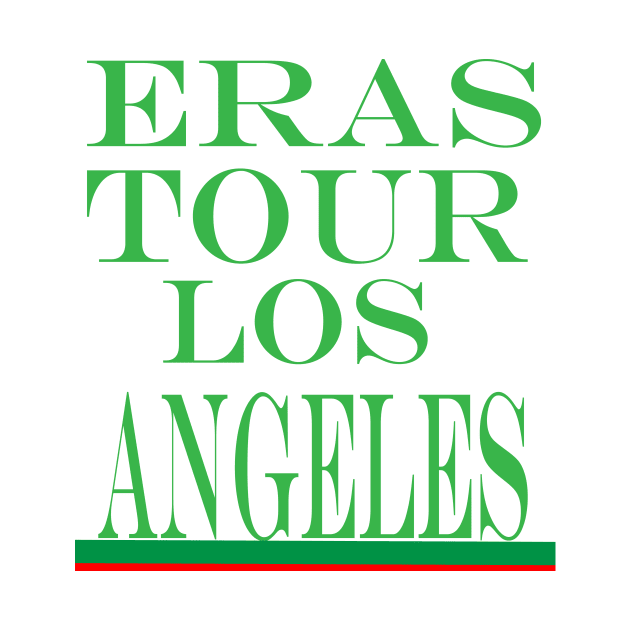 eras tour los angeles by NadisinArt