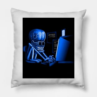 The Coding Alien Pillow