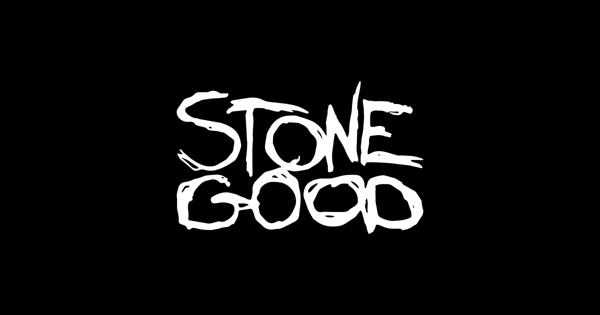 Stonegood - Logo 01 - White - Stonegood - Sticker | TeePublic