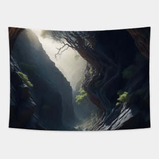 Mystic Luminous Enigma Tapestry