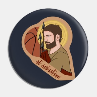 St. Sebastian (Basketball) Pin
