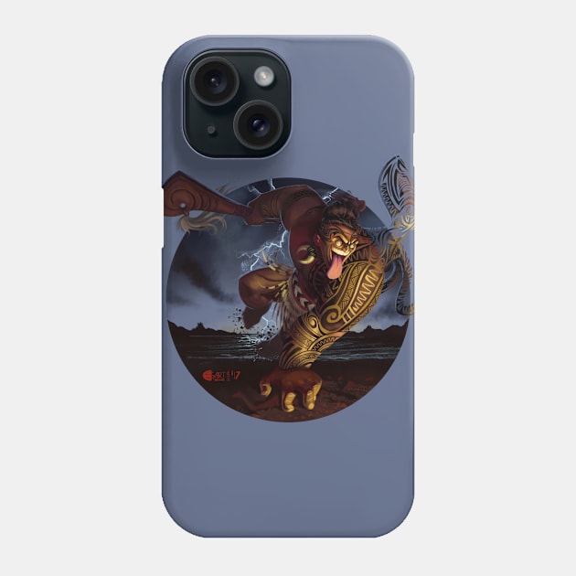 Maori4 Phone Case by cseguritanart