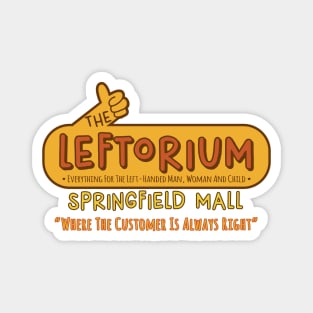 The Leftorium Store Magnet