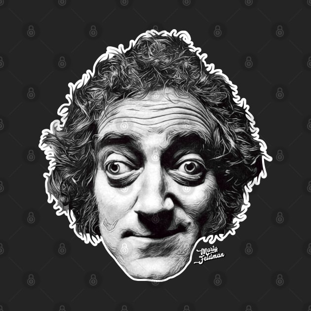 Marty Feldman Head by darklordpug