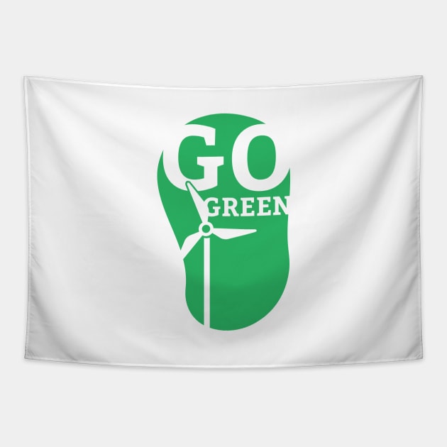 Go Green Tapestry by LR_Collections