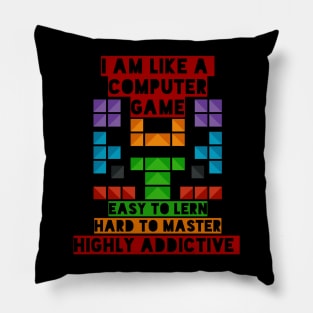 Like a Computer Game Pillow