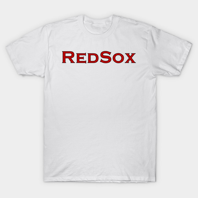 white red sox t shirt