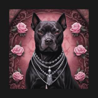 Black Staffy T-Shirt