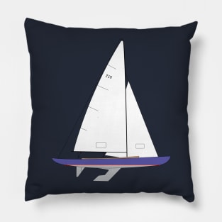 International 210 Sailboat Pillow