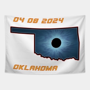 Oklahoma 2024 Total Solar Eclipse Tapestry