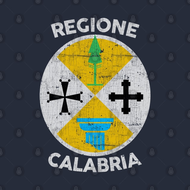 Regione Calabria / Vintage Style Italiano Design by DankFutura