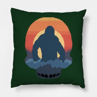 BIG APE Pixel Art Pillow