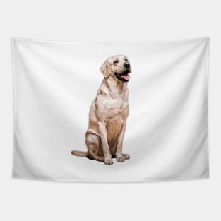 Labrador Retriever Golden Dog Tapestry