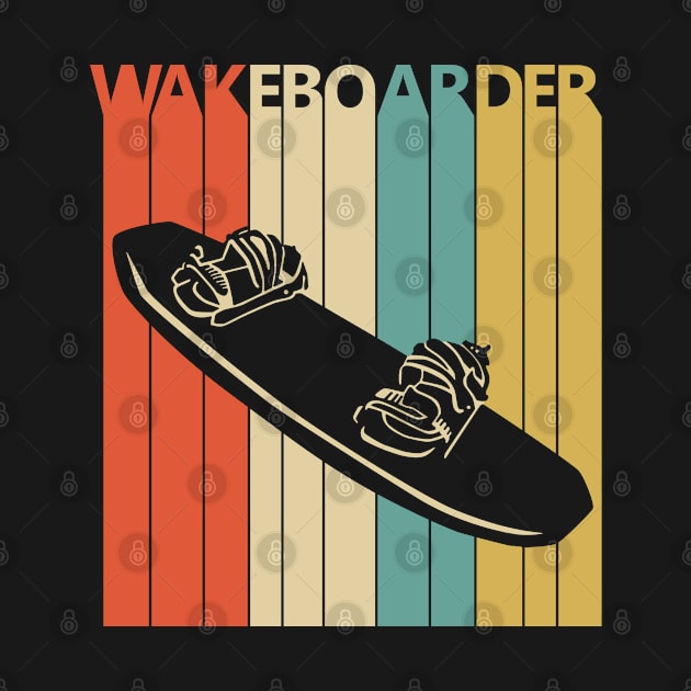 Wakeboarder Gifts - Vintage 1980s Wakeboarder by GWENT