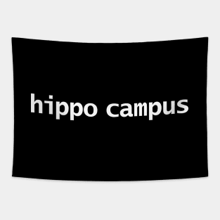 Hippo Campus Minimal Typography Tapestry