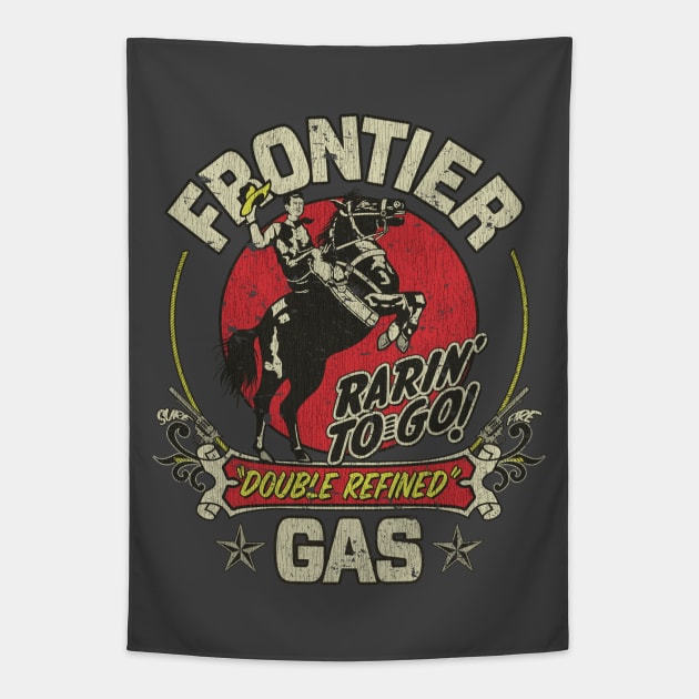 Frontier Gas Vintage Tapestry by JCD666