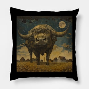 The big bull Pillow