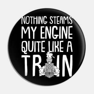 Gift For Train Lovers, Funny Train Gifts Pin