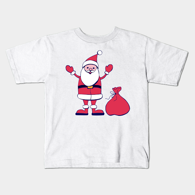 Santa Claus Christmas design - Santa Claus - Kids T-Shirt | TeePublic