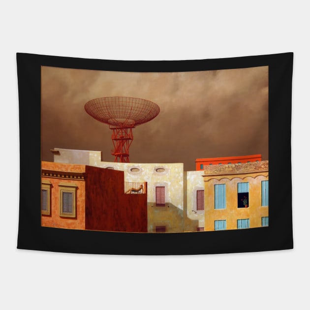 Jeffrey Smart Tapestry by Kollagio