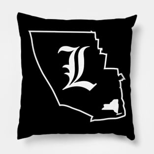 The Big L Pillow