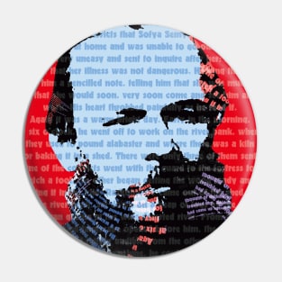 Fyodor Mikhailovich Dostoevsky in Red Pin