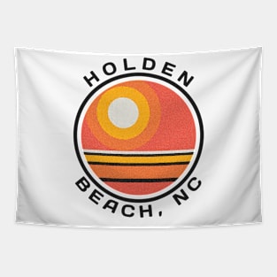 Holden Beach, NC Summertime Vacationing Sunrise Tapestry