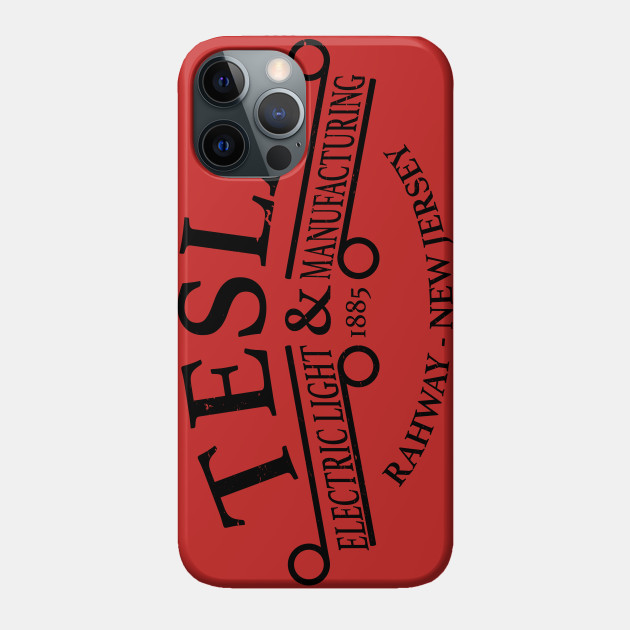 Tesla's Workshop - Tesla - Phone Case