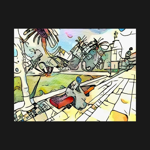 Kandinsky meets Cartagena, motif 5 by Zamart20