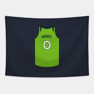 D'Angelo Russell Minnesota Jersey Qiangy Tapestry