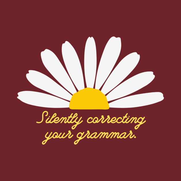 Silently correcting your grammar by Fayn