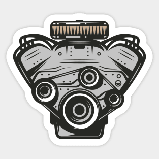 Underpowered Engine Warning  Sticker for Sale by alttabstudio