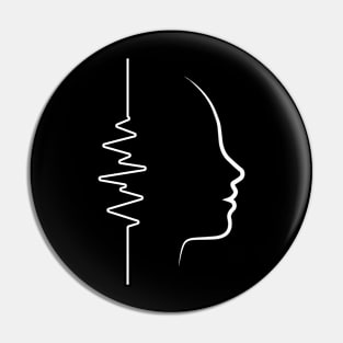 Sound in my Head Pin