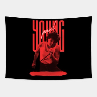 Paul young///original retro Tapestry