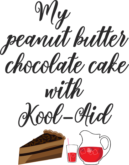 My peanut butter chocolate cake with Kool-Aid Kids T-Shirt by SaKaNa