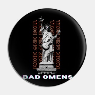 Bad omens Pin