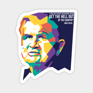 Mike Ditka On WPAP Magnet