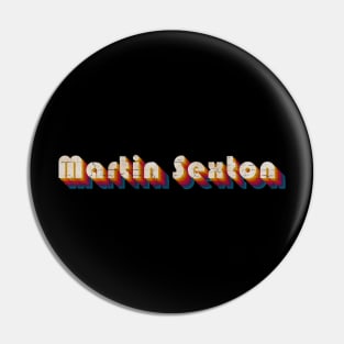 retro vintage Martin Sexton Pin