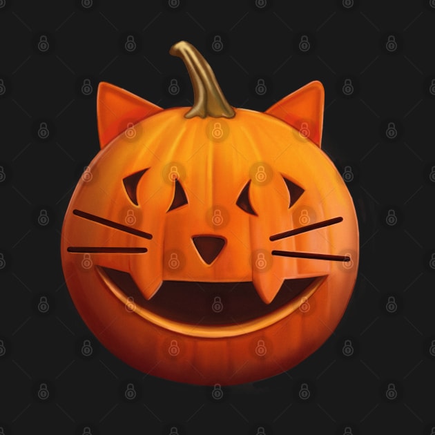 Pumpkin the cat by Meakm