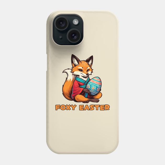 Foxy Easter festival Phone Case by Japanese Fever