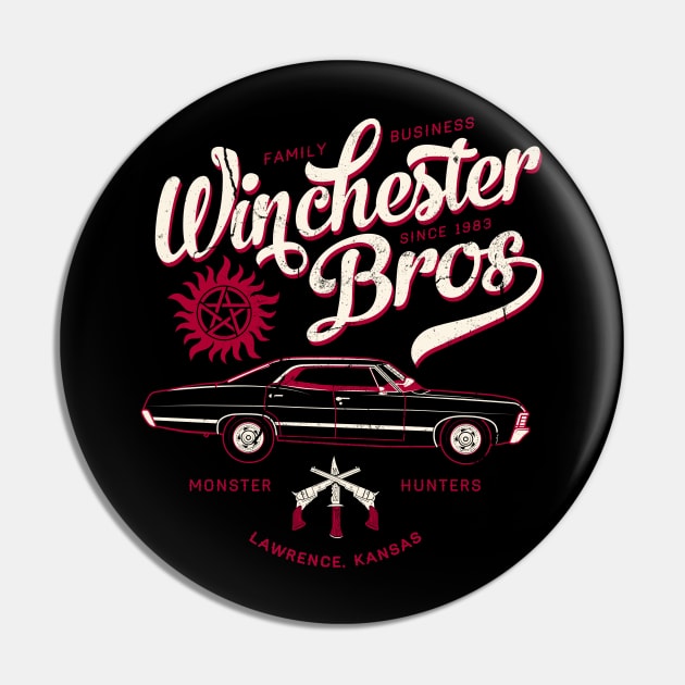 Winchester Bros Pin by Nemons