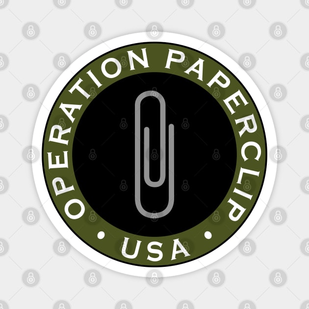 Operation Paperclip Magnet by Lyvershop