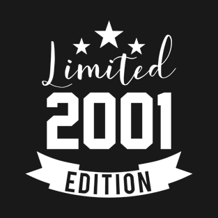 limited edition 2001 Geburtstag T-Shirt