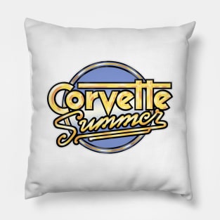 Corvette Summer Pillow