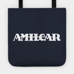 1920's/30's Amilcar French car emblem - white print Tote