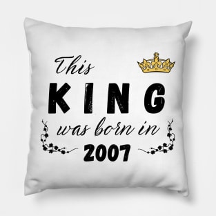 King born in 2007 Pillow