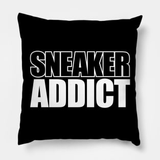 Sneaker Addict Outline Design Pillow