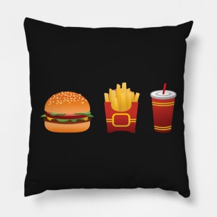 Classic Fast Food Pillow