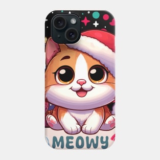 Meowy Christmas Phone Case