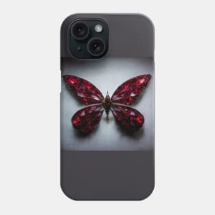 Ruby Butterfly Phone Case